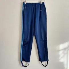 アディダス ジャージ L トラックパンツ 70s 西ドイツ デサント 3本ライン