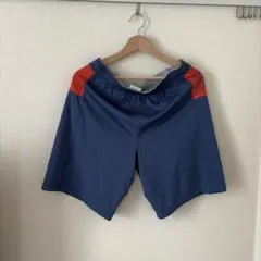 adidas ネイビー/レッド ハーフパンツ L