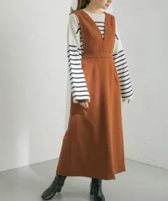 -SALE-●美品●【URBAN RESEARCH】 2WAYジャンパースカート