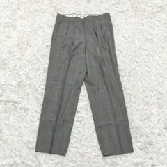 90s BURBERRYS スラックスパンツ グレンチェック柄 ツータック 96