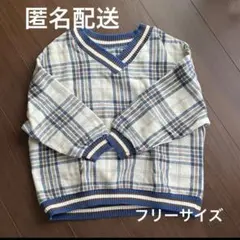 【美品】　ニット　ブルー　セーター　レディース　レディース