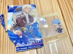 ユニバ 名探偵コナン 安室レイ 缶バッジ 2026