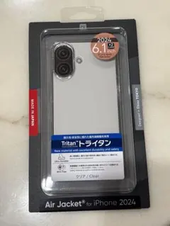 パワーサポート PLLK-71 エアージャケット iPhone 16用 クリアのサムネイル