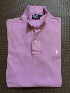 【美品】Polo by Ralph Lauren ポロシャツM ライトパープル