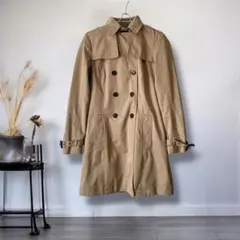 29日限定価格◎ZARA BASIC トレンチコート ベージュ オフィスコーデM