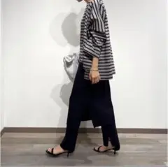 nobleリブニットタイトスカート