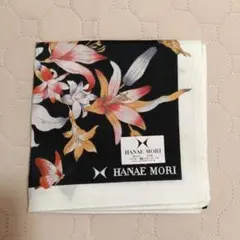 HANAE MORI ハンカチ 花柄 蝶々