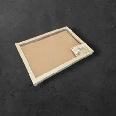 新品】 ウッドボックス A4サイズ マグネット付 クリア蓋付 木製