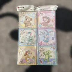 DisneySea ダッフィーとフレンズ メモ用紙 6枚入り