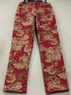 Supreme シュプリーム レギュラージーンフラワー 総柄デニムパンツ 32