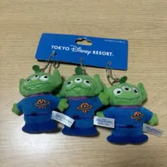 リトルグリーンメン ぬいぐるみバッジセット 東京ディズニーリゾート