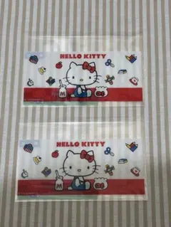ハローキティ　マイナンバーカード　クリアケース　2枚