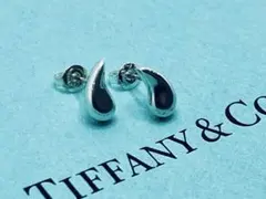 h893 美品　ティファニー　ティアドロップ　エルサペレッティ　ピアス　925