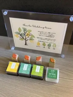 結婚式　ウェディングツリー スタンプセット