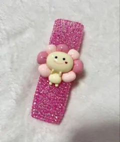 美品　アンジェリックプリティ　いちご　お花　バングル　ピンクラメ 美品 アンジェリックプリティ いちご お花 バングル ピンクラメ - メルカリ