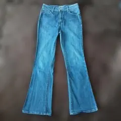 【最終値下げ】しまむら セオリア ブーツカットジーンズ ブルー W64 ①