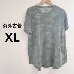 JOE FRESH アクティブTシャツ XL グリーン系　海外古着　半袖