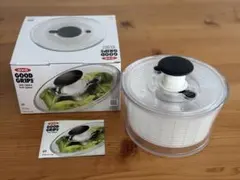 OXO オクソー クリア サラダスピナー 小　１〜３人分用 （ストレート型）のサムネイル