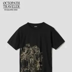 オクトパストラベラー Tシャツ Lサイズ ブラック ネコポス 匿名配送