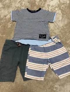 Tシャツ　半ズボン　ハーフパンツ　110 まとめ