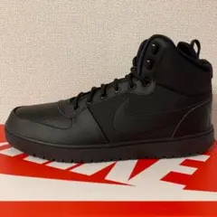 29cm ナイキ コート ボロー ミッド ウィンター AA0547-002 黒