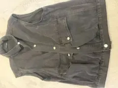 SPRAY PREMIUM ダークグレー デニムジャケット