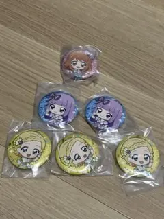 アイカツ×プリパラあそーと　ルミナス缶バッチ
