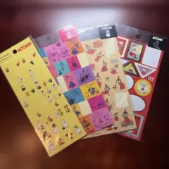 ムーミン ミーのシール4枚セット