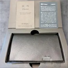 未使用品 所作 ロングウォレット 革の水墨画 Smokingrey - メルカリ