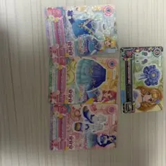 アイカツ!グミ限定カード アイカツ フラワーピルエットコーデ 4枚セット