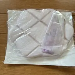 ジルスチュアート　雲型ピンクポーチ パール付き