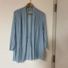 COMME CA DU MODE カーディガン ライトブルー サイズ11のサムネイル