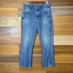 70s ELANESE ORTREL 巻きパン デニムパンツ - メルカリ