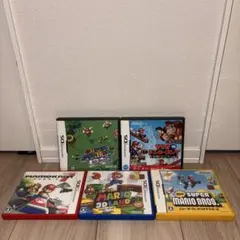 【まとめ売り】DS・3DS マリオシリーズ 5本セット 動作確認済み