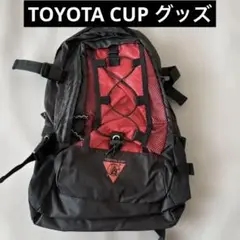 未使用品　TOYOTA CUP バックパック 黒/赤　リュック