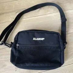 XLARGE ブラック ショルダーバッグ