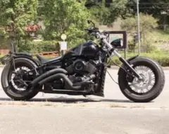 ハーレーダイナ2006～2017 アンダーカウル FRP黒 4穴