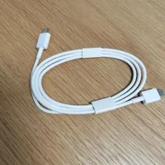 USB-C充電ケーブル 約1メートル ホワイト