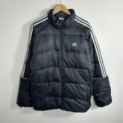 adidas ブラックダウンジャケット 3L