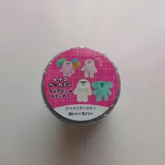 【新品未開封】トケコザッカテン クリアロールステッカー②