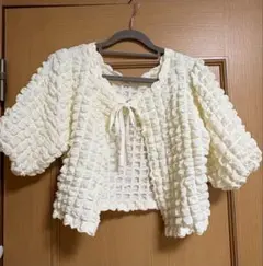 ぽこぽこ生地ボレロのサムネイル
