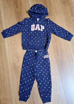 babyGAP ドット柄トレーナー・パーカーセット　90