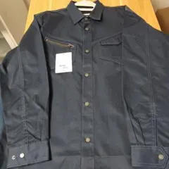 ブルゾン 作業服 作業着 ギンワシ GW0087 色ネイビー　2XL(3L)