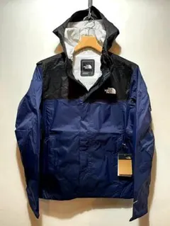 新品 正規品 USA限定 ノースフェイス US-S ナイロンジャケット 黒/紺