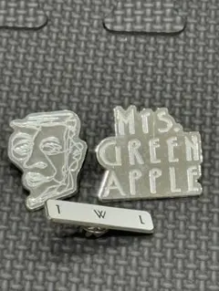 Mrs. GREEN APPLE ホワンジ　ピンズ3点