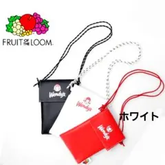 新品☆フルーツオブザルーム　WENDY’S ミニショルダーバッグ　ホワイト　ミニのサムネイル