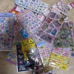 シール まとめ売り 大量 セット キャラクターグッズ