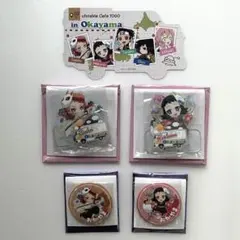 鬼滅の刃　to go 岡山　ポストカード　アクリルスタンド　缶バッジ　錆兎　真菰