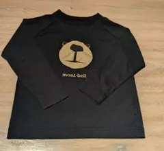 mont-bell クマの顔 Tシャツ 110