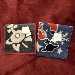 新品　ヴィヴィアンウエストウッド　ハンカチ　タオル　２枚　オーブ